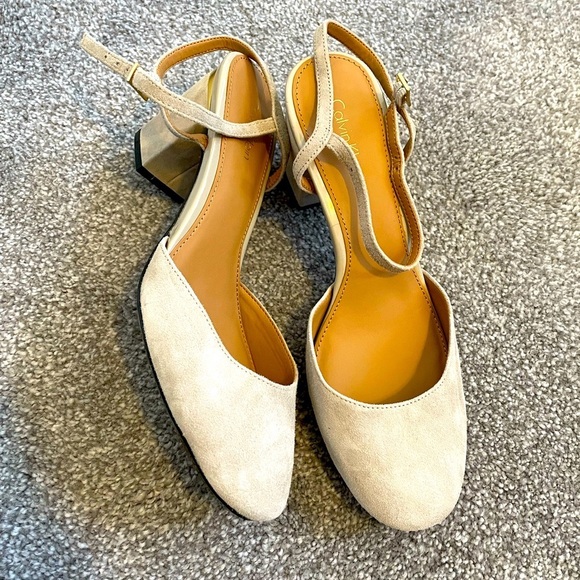 Calvin Klein Ciley ankle strap sandals - Picture 2 of 8